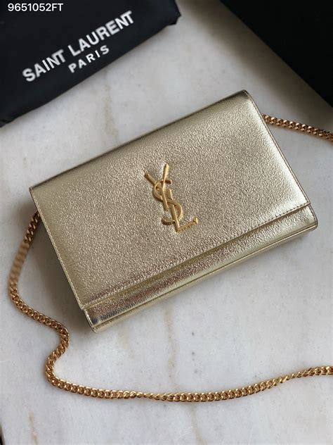 ysl clutch bag gold chain|ysl bag gold hardware.